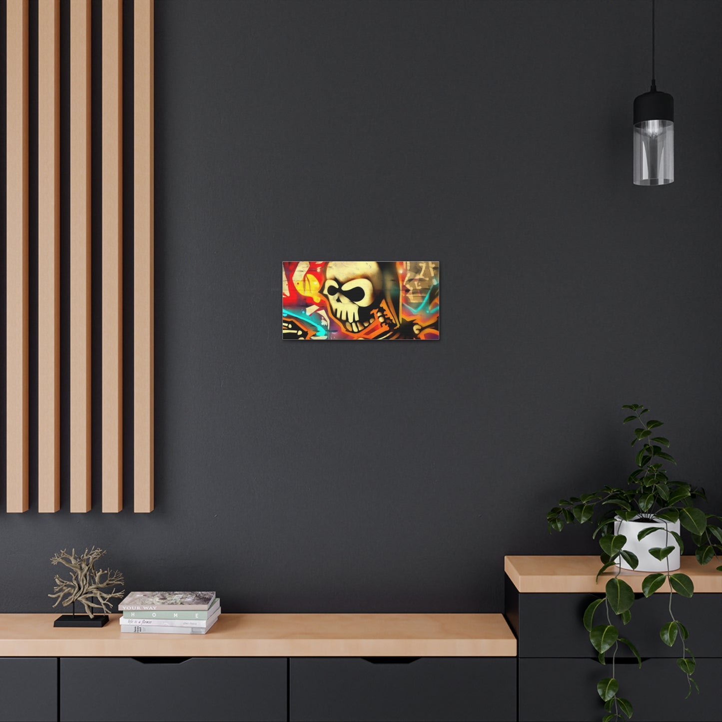 Halloween art, Skeleton canvas prints, Scary Halloween decor, Halloween home decor, Halloween wall, Gothic wall decor, Canvas Gallery Wraps - SaviTraviDesigns