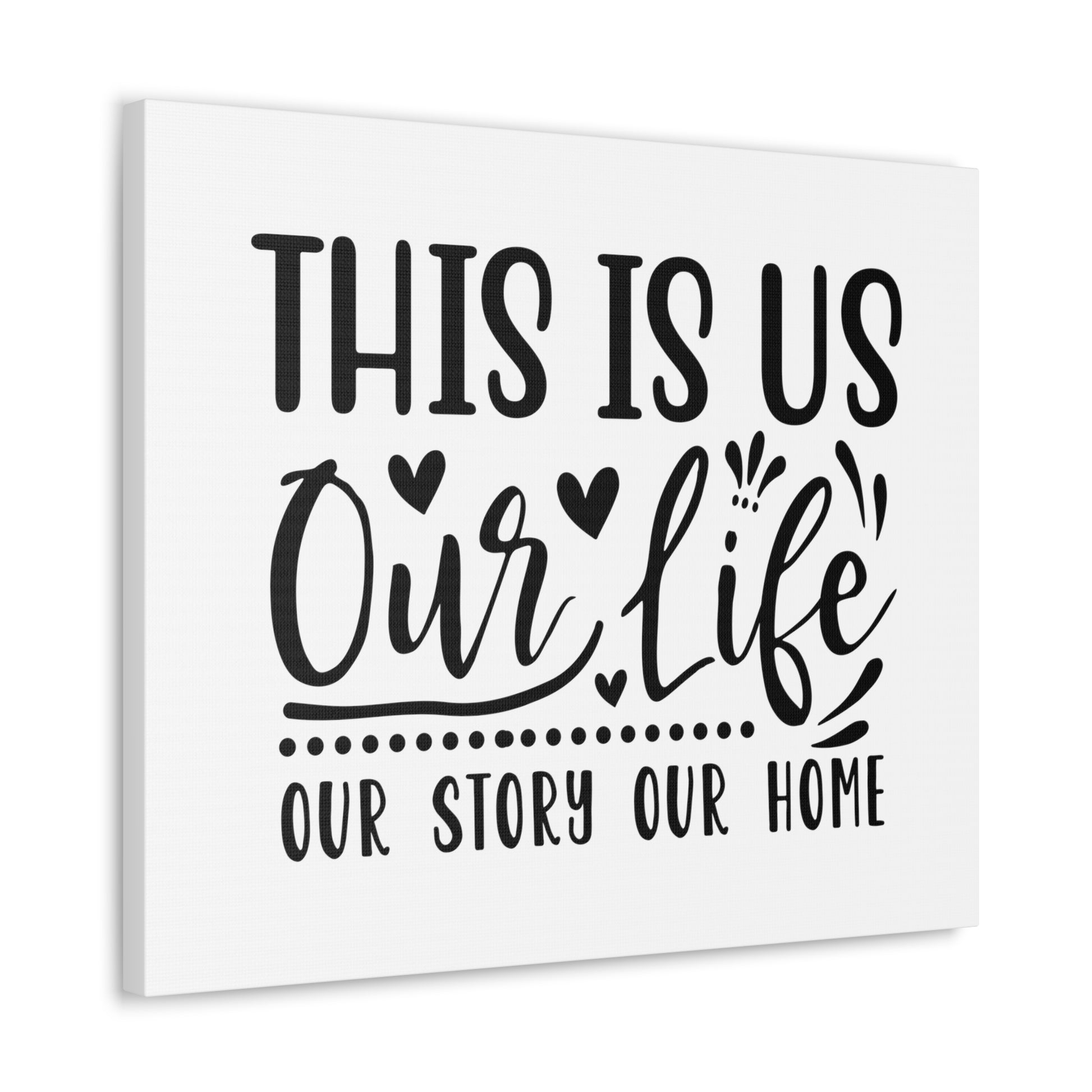 This is our Life, Home decor quotes, House and home signs, Inspirational home quotes, Home sweet home signs, Welcome home signs, Family home quotes, Living room wall quotes - SaviTraviDesigns