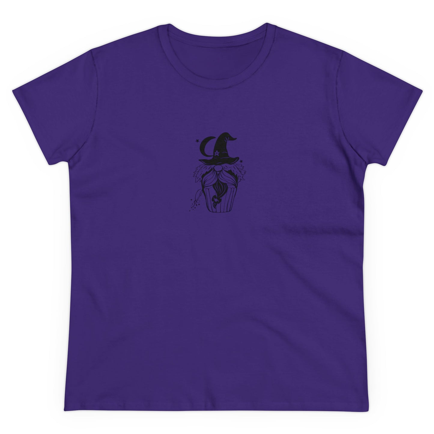 Witch Cupcake, Halloween Cupcake Designs, Halloween Graphic Shirts, Spooky Halloween Shirts, Cute Halloween Graphic Tees Purple