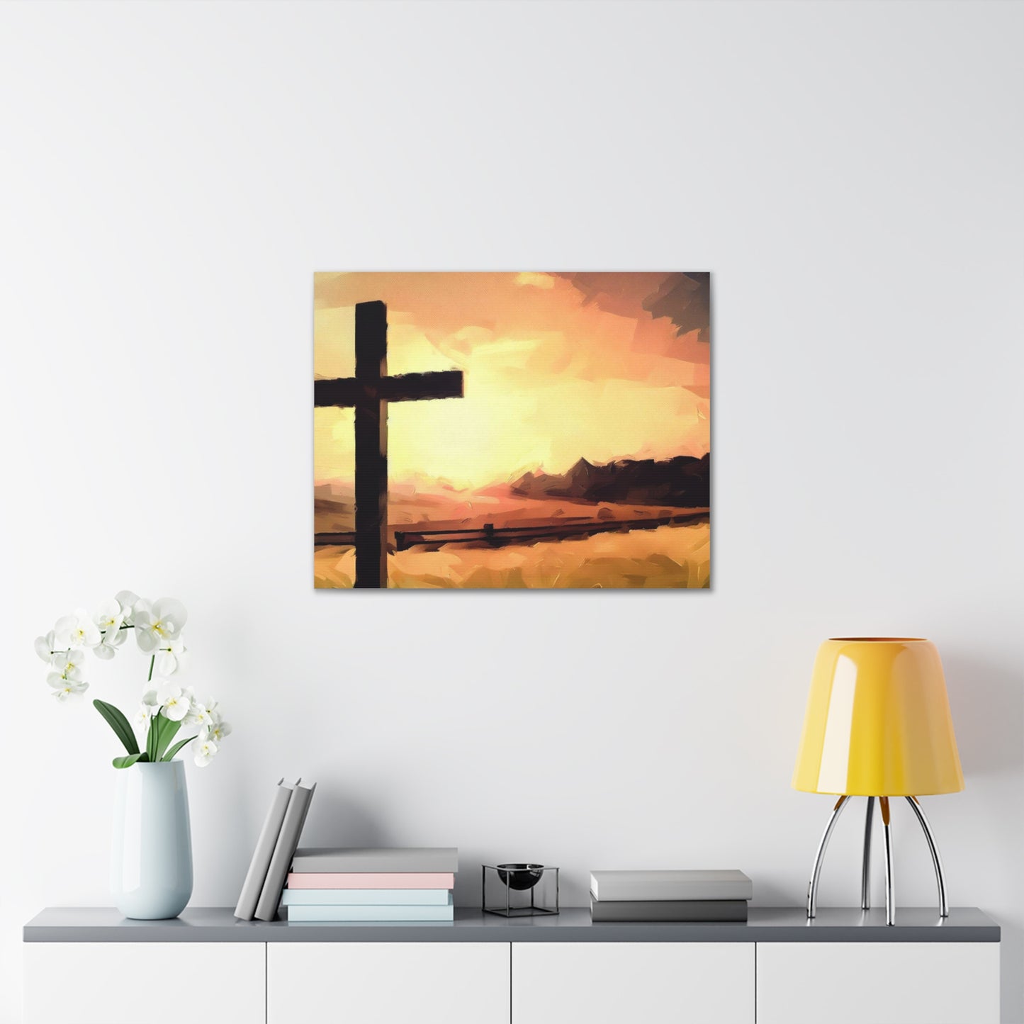 Christian wall art, Cross wall art, country art, Canvas Gallery Wraps - SaviTraviDesigns