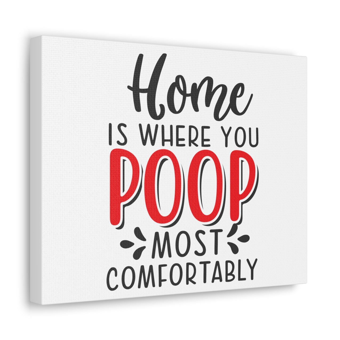 Home Is Where You Poop, Rustic Bathroom Decor, Farmhouse Bathroom Signs, Modern Bathroom Wall Decor, Funny Bathroom Signs, Bathroom Wall Art Ideas - SaviTraviDesigns