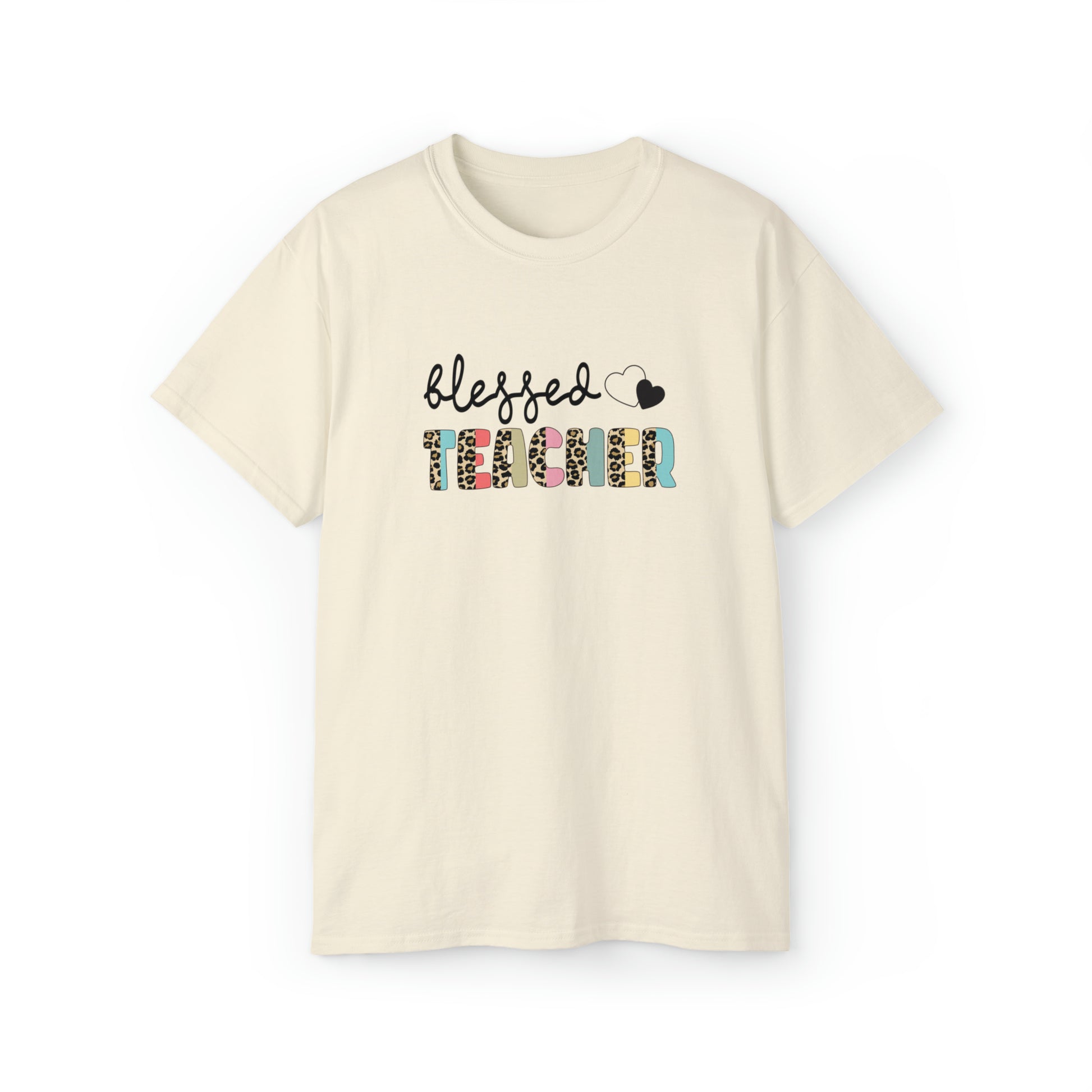 Blessed Teacher, Teacher Graphic Design Shirts, Educator T-Shirt Designs, Classroom Theme Shirts, Inspirational Teacher Tees, Teacher Appreciation Shirts - SaviTraviDesigns