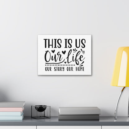 This is our Life, Home decor quotes, House and home signs, Inspirational home quotes, Home sweet home signs, Welcome home signs, Family home quotes, Living room wall quotes - SaviTraviDesigns