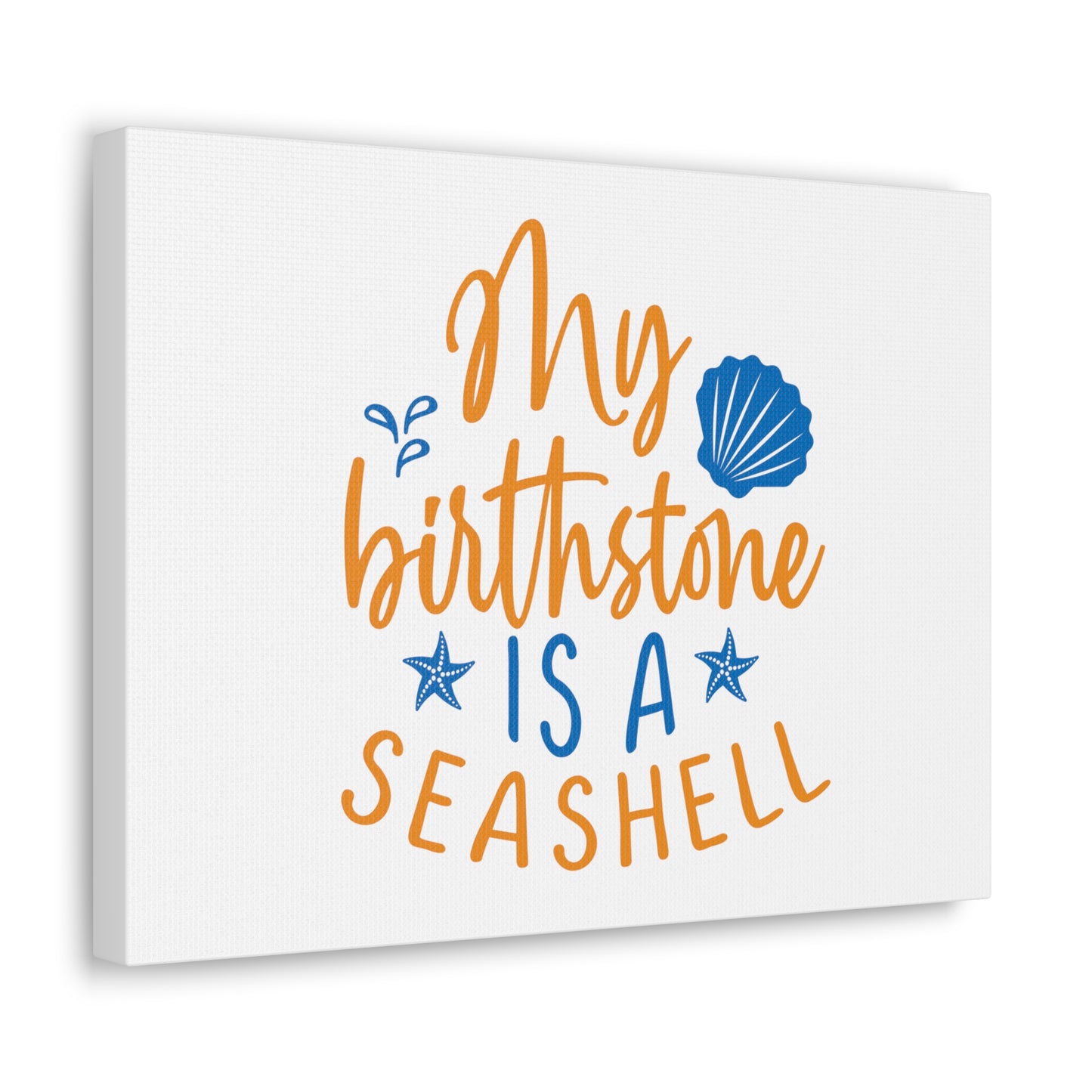 My Birthstone Is A Seashell, Mermaid Wall Art, Coastal Mermaid Decor, Beach House Mermaid Signs, Nautical Mermaid Decor, Mermaid Nursery Wall Decor - SaviTraviDesigns