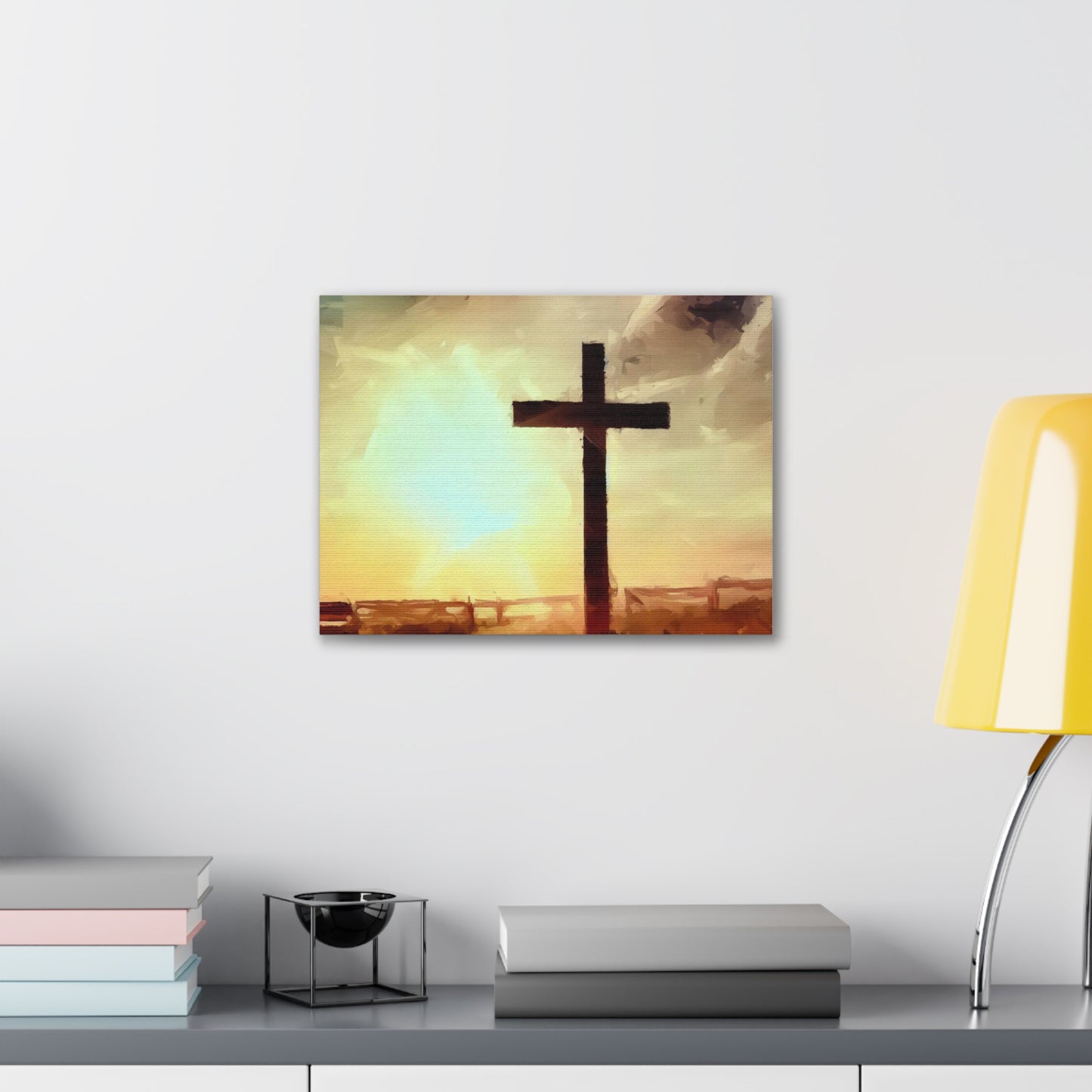 Christian wall art, Cross wall art, Country art, Canvas Gallery Wraps - SaviTraviDesigns