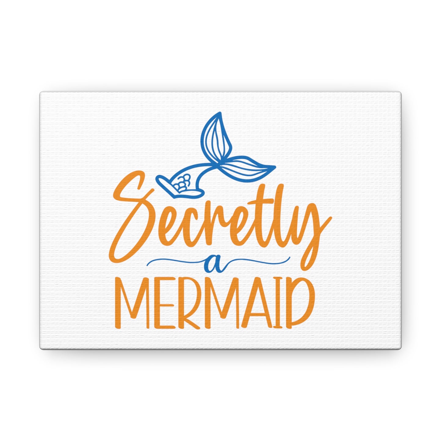 Secretly A Mermaid, Mermaid Wall Art, Coastal Mermaid Decor, Beach House Mermaid Signs, Nautical Mermaid Decor, Mermaid Nursery Wall Decor - SaviTraviDesigns